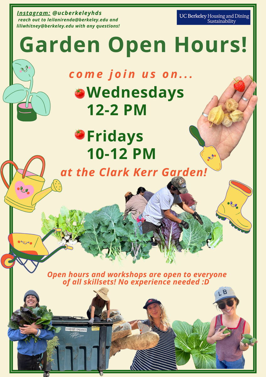 Garden Open Hours