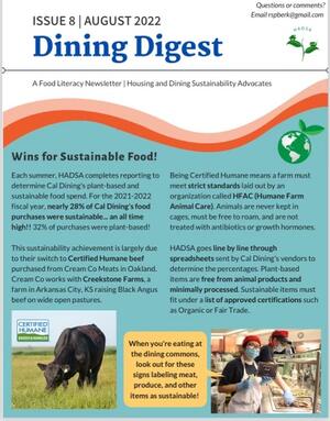 Issue 8 Dining Digest 